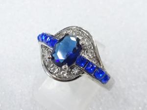 色石　指輪(23号)